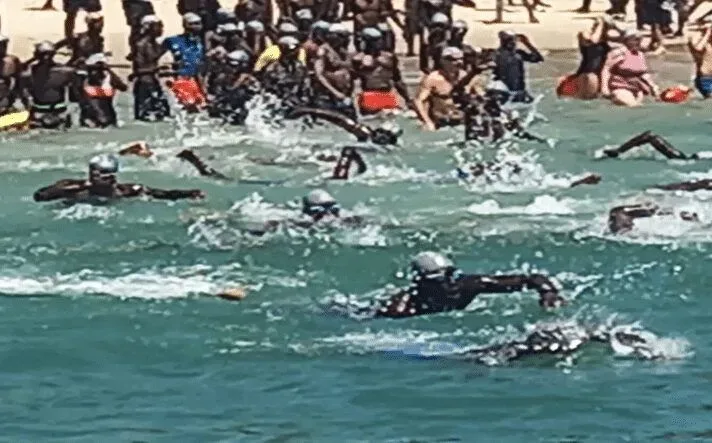 Nageurs en eau libre